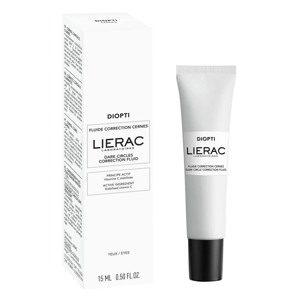 Fluid anticearcan contur ochi Diopti, 15 ml, Lierac Paris