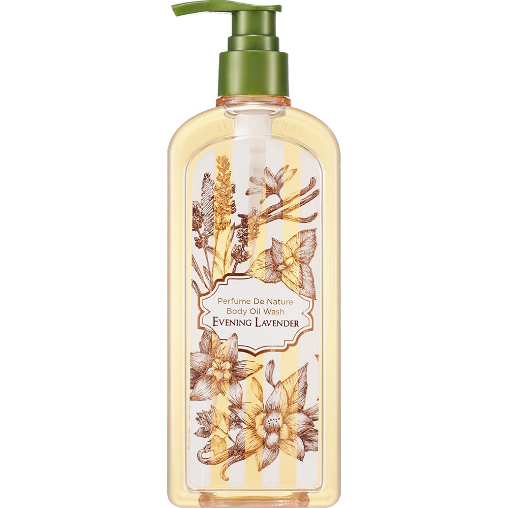 Ulei de dus cu lavanda Perfume De Nature, 345 ml, Nature Republic