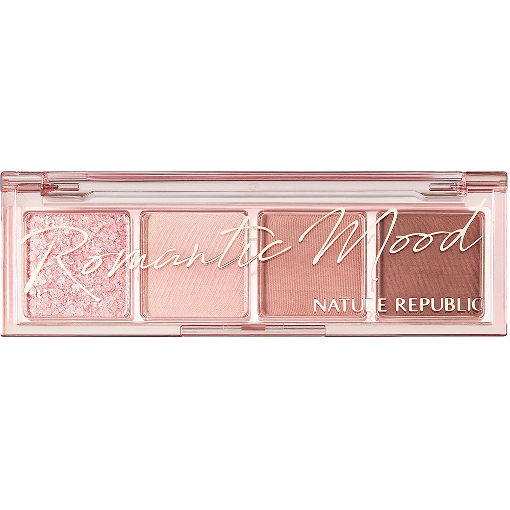 Paleta de farduri pentru ochi 02 Rosy Daily Basic Palette, 2.6 g, Nature Republic