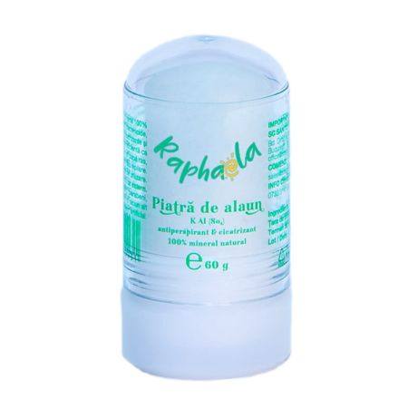 Deodorant Piatra de Alaun, 120g, Steaua Divina