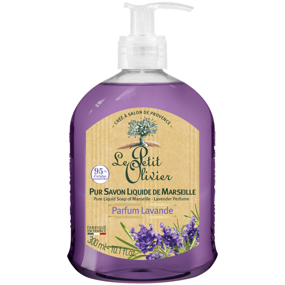 Sapun lichid Marseille cu lavanda, 300 ml, Le Petit Olivier