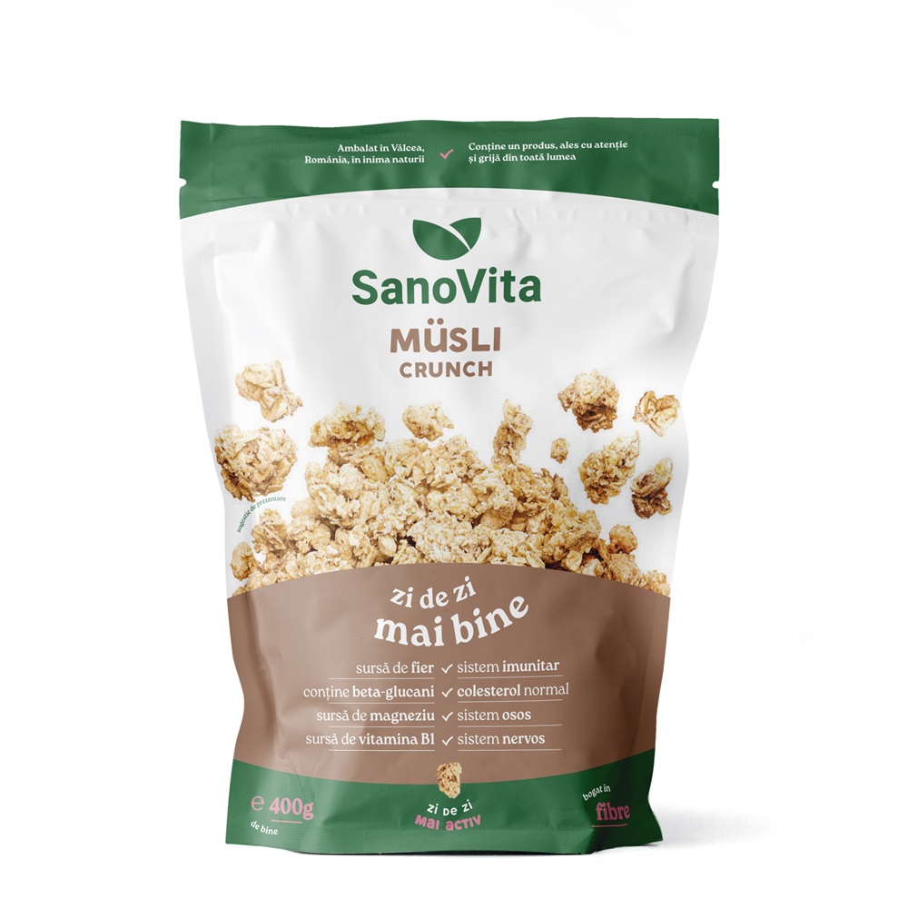 Musli Crunch, 400 g, Sanovita