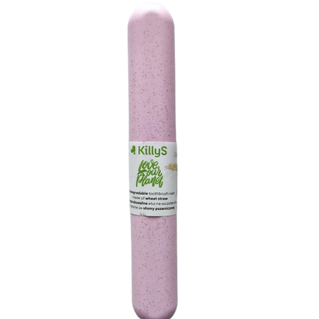 Suport pentru periuta de dinti roz, 1 bucata, Killys