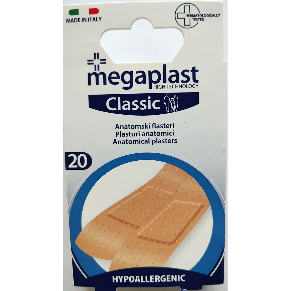 Plasture impermeabili cu microperforatii, 20 bucati, Megaplast