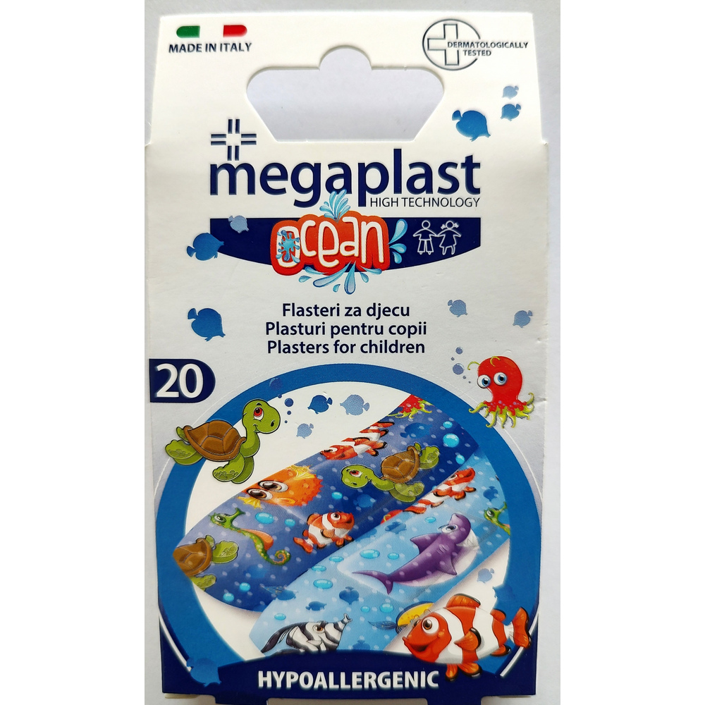 Plasturi pentru copii, 20 bucati, Megaplast