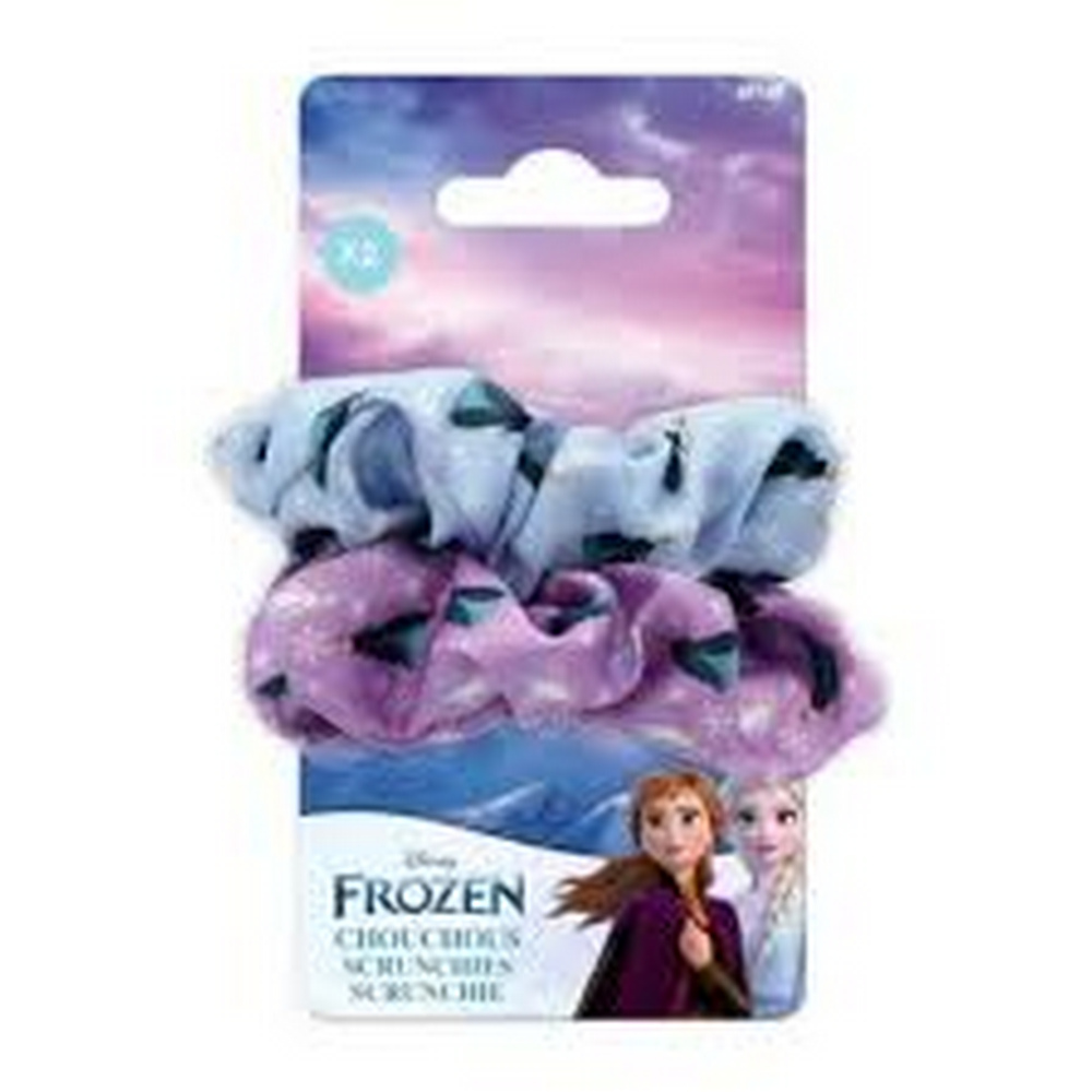 Set elastice pentru par tip scrunchies Frozen, 2 bucati, Abc Cosmetique