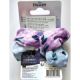 Set elastice pentru par tip scrunchies Frozen, 2 bucati, Abc Cosmetique 640231