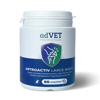 Supliment pentru articulatiile cainilor Artroactiv Large Breed, 90 capsule, adVET