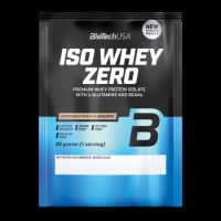 Pudra proteica cu izolat proteic din zer Cookies Iso Whey Zer, 25 g, BiotechUSA