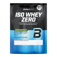 Pudra proteica cu aroma de fistic Iso Whey Zer, 25 g, BiotechUSA
