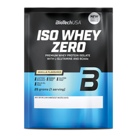Pudra proteica cu aroma de vanilie Iso Whey Zero, 25 g, BiotechUSA
