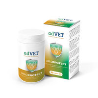 Supliment pentru sistemului urinar al animalelor de companie Uroprotect, 30 capsule, adVET