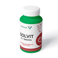 Supliment cu vitamina E si seleniu pentru sistemul imunitar al animalelor, 100 ml, Solvit