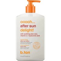 Lotiune after sun cu acid hyaluronic Aftersun Delight Body Lotion, 473 ml, B.tan