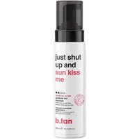 Spuma autobrozanta cu efect gradual si intensitate medie Just shut up and sunkiss me, 300 ml, B.tan