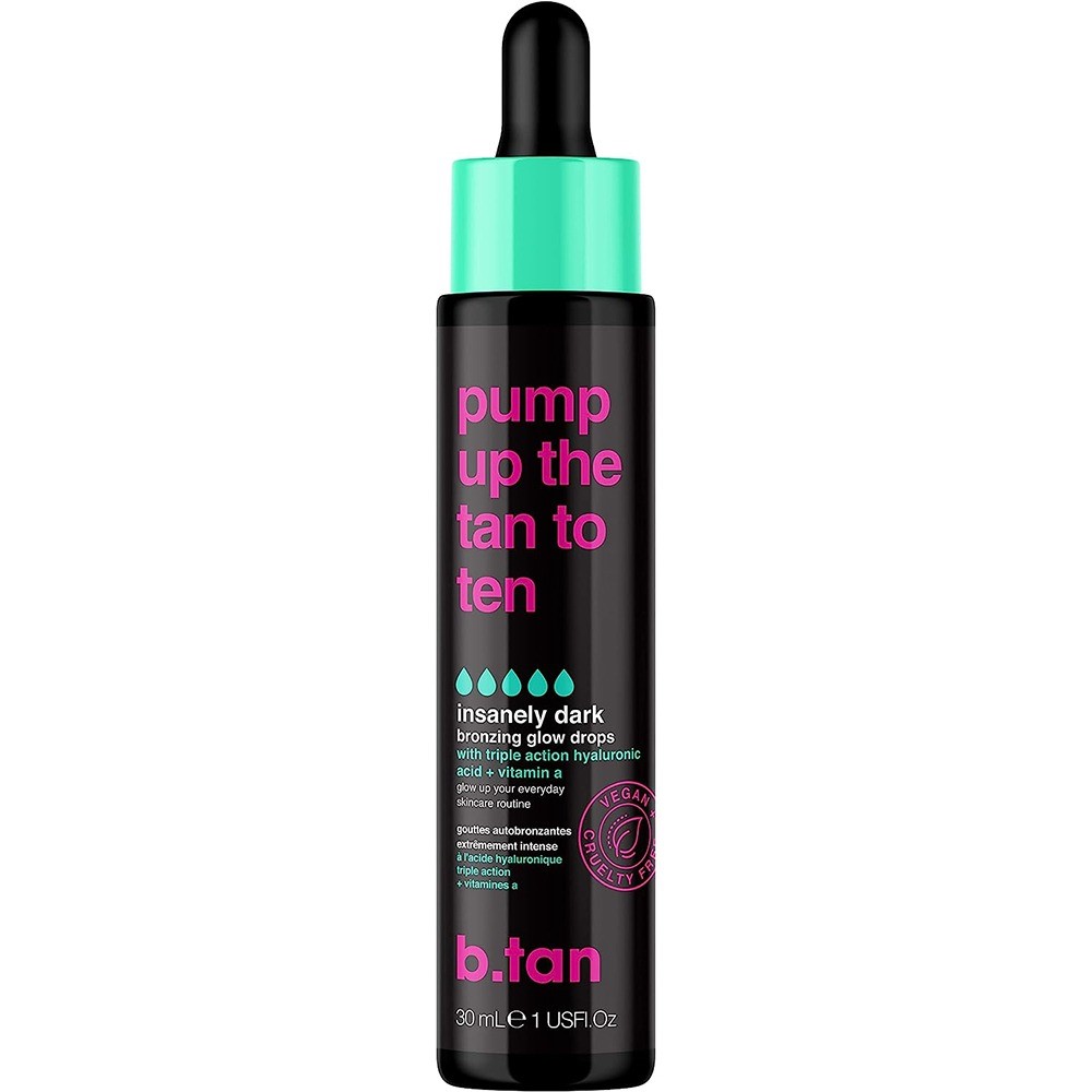 Ser autobronzant concentrate cu intensitate mare Pump up the tan to ten, 30 ml, B.tan