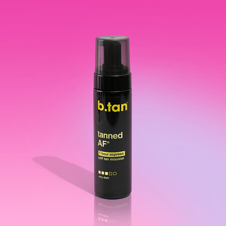 Spuma autobronzata pentru un bronz inchis Tanned AF, 200 ml, B.tan 729483