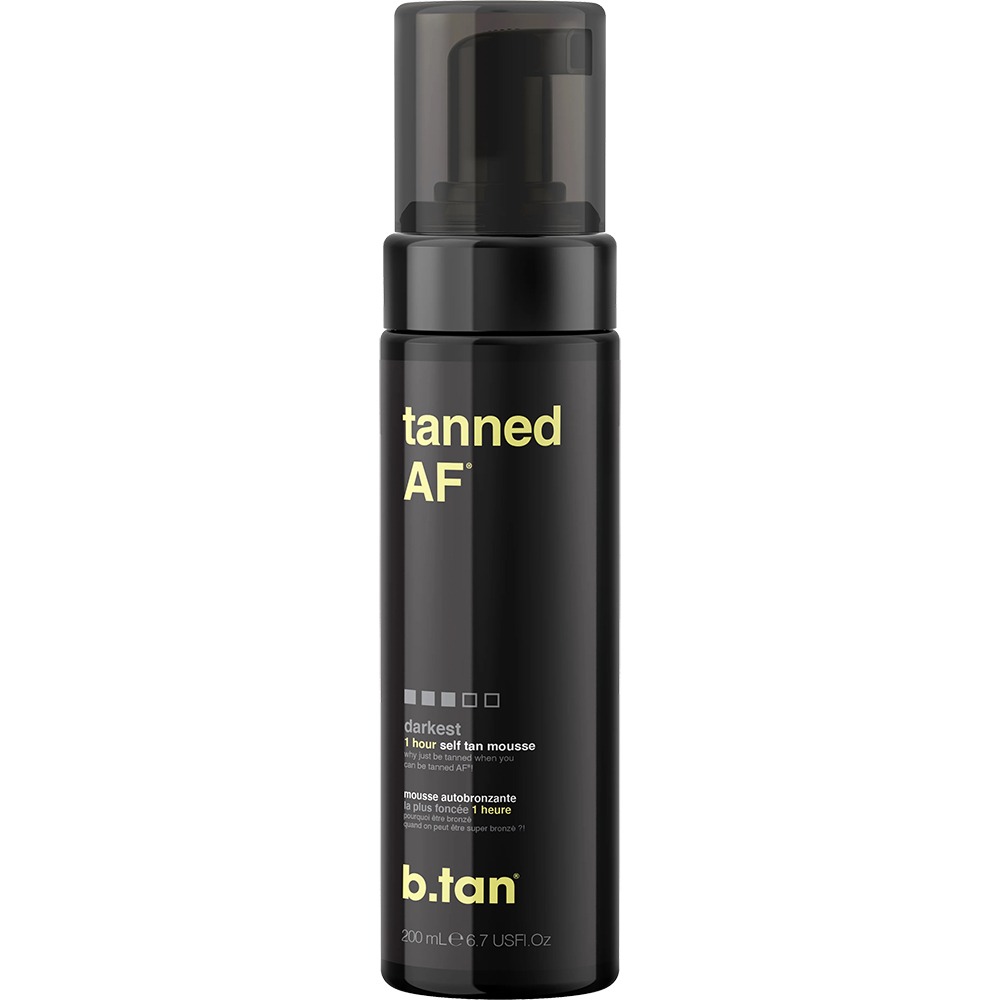 Spuma autobronzata pentru un bronz inchis Tanned AF, 200 ml, B.tan