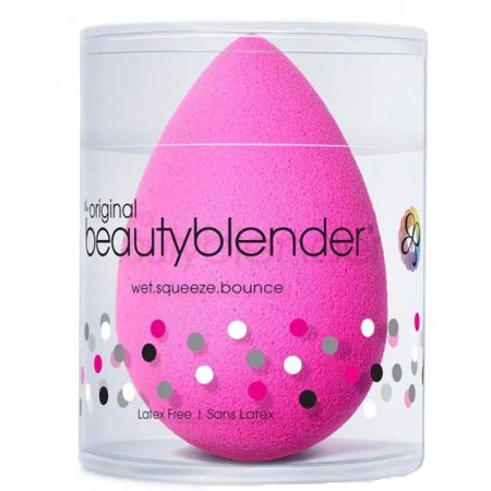 Burete pentru aplicat machiajul de baza Pink, Original Beauty Blender