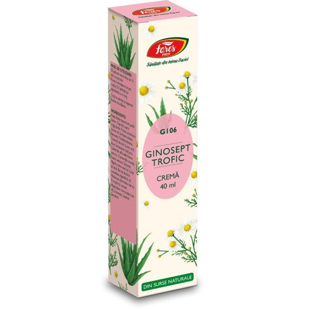 Crema Ginosept Trofic G106, 40 ml, Fares