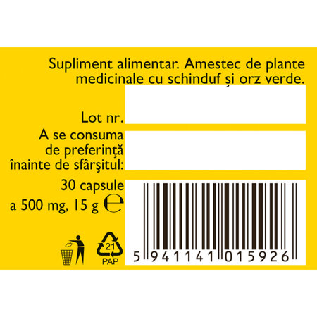 Protectie gastrica D47, 30 capsule, Fares 703334