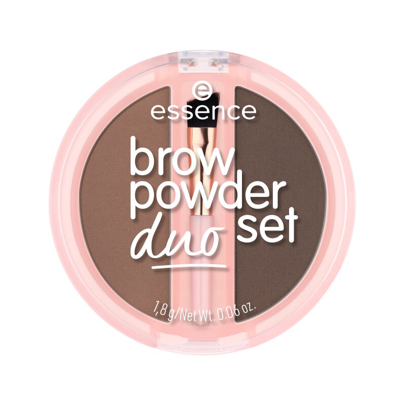 Set pentru sprancene 02 Medium Brow Powder, 1.8 g, Essence