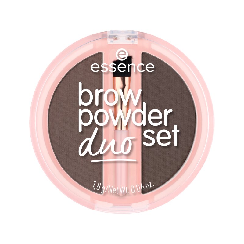 Set pentru sprancene 03 Dark Brow Powder, 1.8 g, Essence