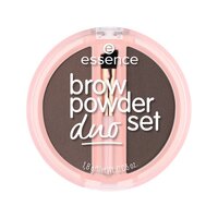 Set pentru sprancene, 03 Dark, Brow Powder, 1.8 g, Essence