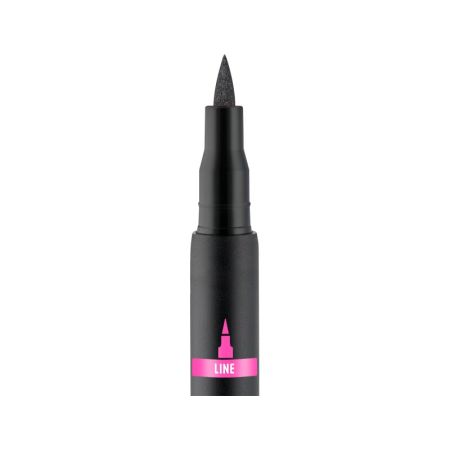Tus pentru ochi 2 in 1 01 Black Line It like A PRO!, 1.2 ml, Essence 641024