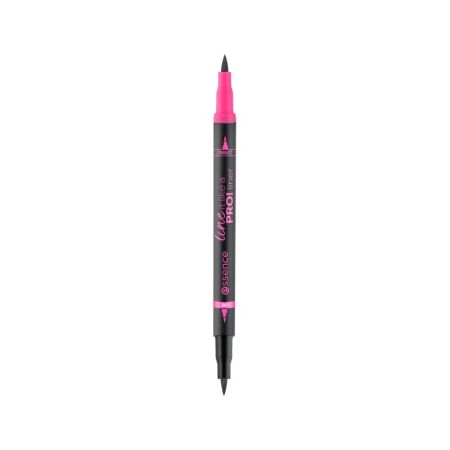 Tus pentru ochi 2 in 1 01 Black Line It like A PRO!, 1.2 ml, Essence 641025