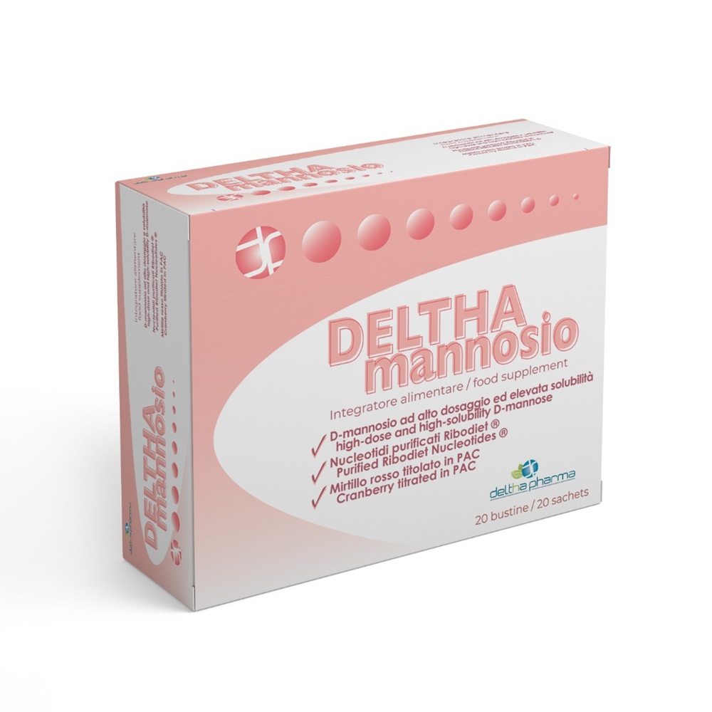 Delthamannosio, 20 plicuri, Deltha Pharma