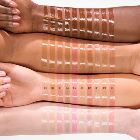 Ulei de buze 08 Mocha Glow Hydra Kiss Lip Oil, 4 ml, Essence 703589