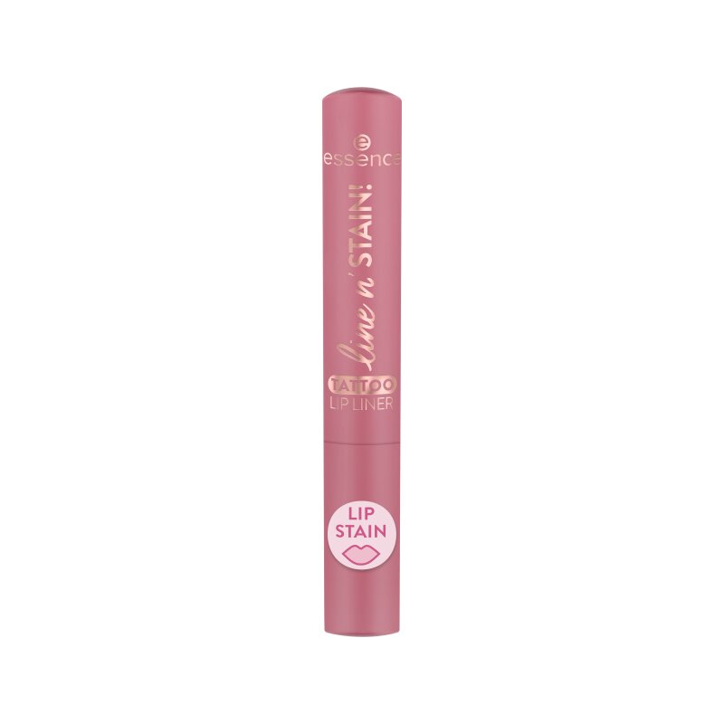 Creion contur pentru buze 01 Everyone's Nude-Pink Line n' STAIN! Tatoo Lip Liner, 2.5 ml, Essence