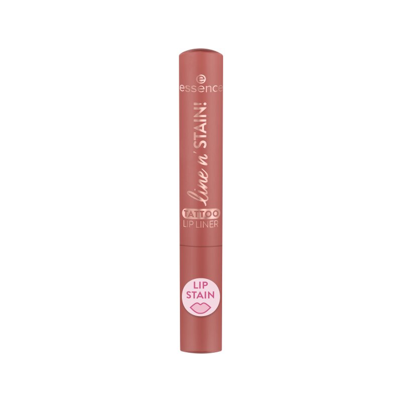 Creion contur pentru buze 02 Must Have Brown Line n' STAIN! Tatoo Lip Liner, 2.5 ml, Essence