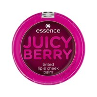 Balsam colorat pentru buze si obraji Juicy Berry, 3 g, Essence