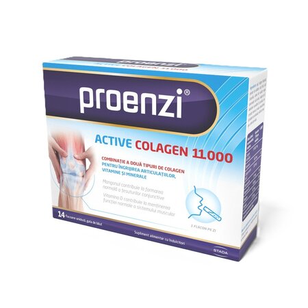 Proenzi Active Colagen, 11.000, 14 flacoane unidoza, Walmark 755278