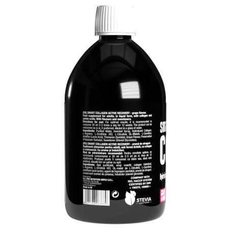 Colagen lichid cu aroma de struguri Smart Collagen Active Recovery, 480 ml, Pro Nutrition 641161