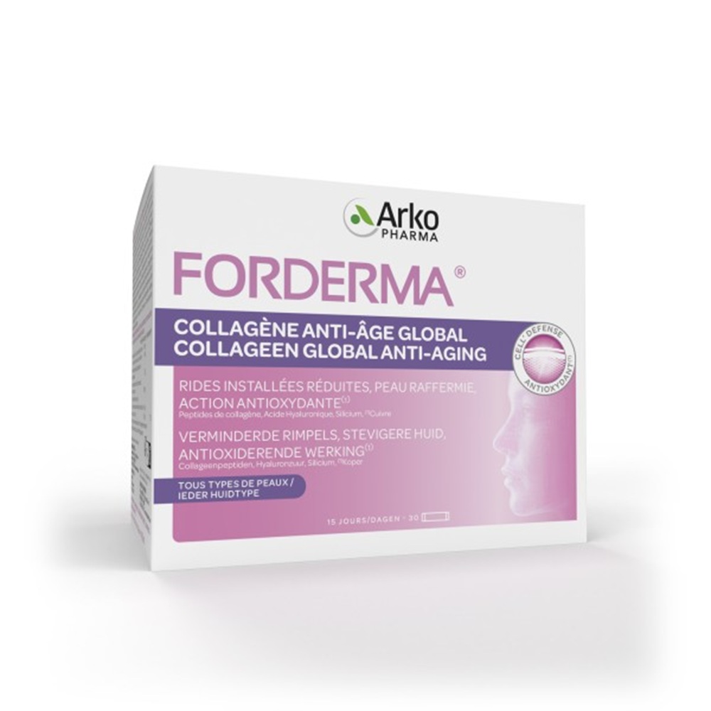 Forderma Collagen, 30 plicuri, Arkopharma