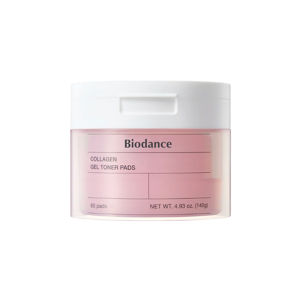 Dischete umede cu colagen Gel Toner Pads, 60 bucati, Biodance