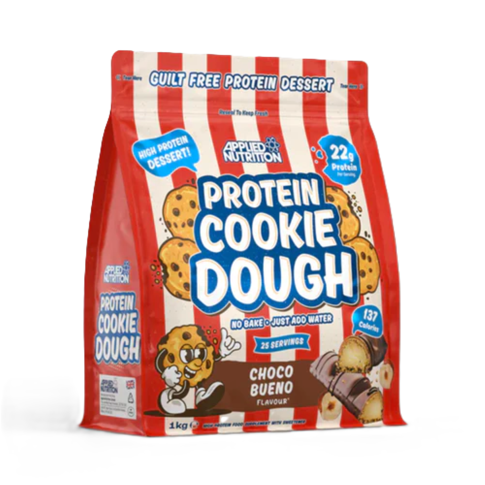 Aluat pentru fursecuri proteice Protein Cookie Dough Choco Bueno, 1000g, Applied Nutrition