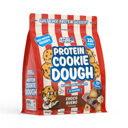 Aluat pentru fursecuri proteice Choco Bueno Protein Cookie Dough, 1000 g, Applied Nutrition