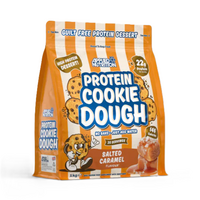 Aluat pentru fursecuri proteice Salted Caramel Protein Cookie Dough, 1000g, Applied Nutrition