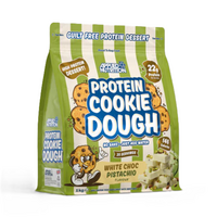 Aluat pentru fursecuri proteice White Choco Pistachio Protein Cookie Dough, 1000g, Applied Nutrition
