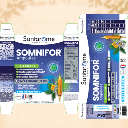 Somnifor, 20 fiole x 10 ml, Santarome 749260
