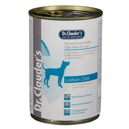 Hrana umeda pentru caini DC Dog Hepatic, 400 g, Dr. Clauder's
