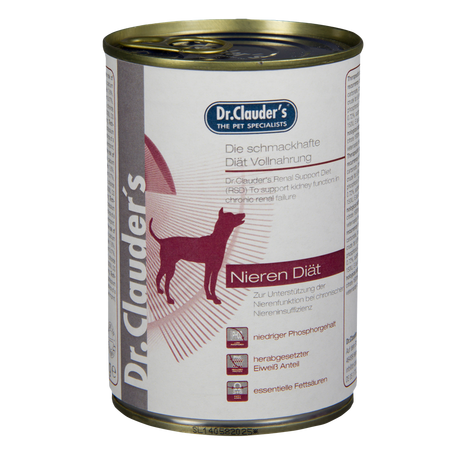 Hrana umeda pentru caini DC Dog Renal, 400 g, Dr. Clauder's