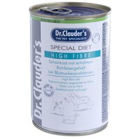 Hrana umeda pentru caini DC Dog High Fibre, 400 g, Dr. Clauder's