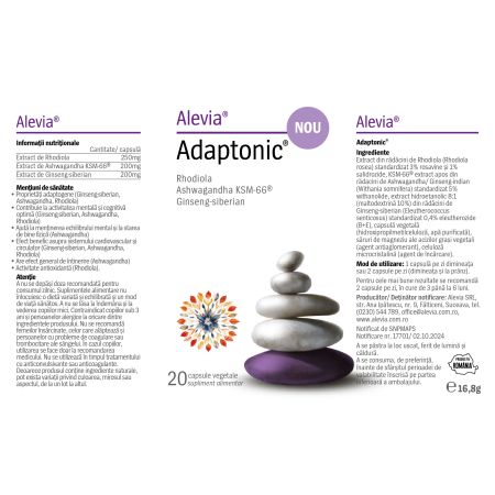 Adaptonic KSM, 20 capsule, Alevia 655773