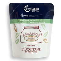 Refill Lapte de corp cu migdale Almond Milk Concentrate, 200 ml, L'Occitane