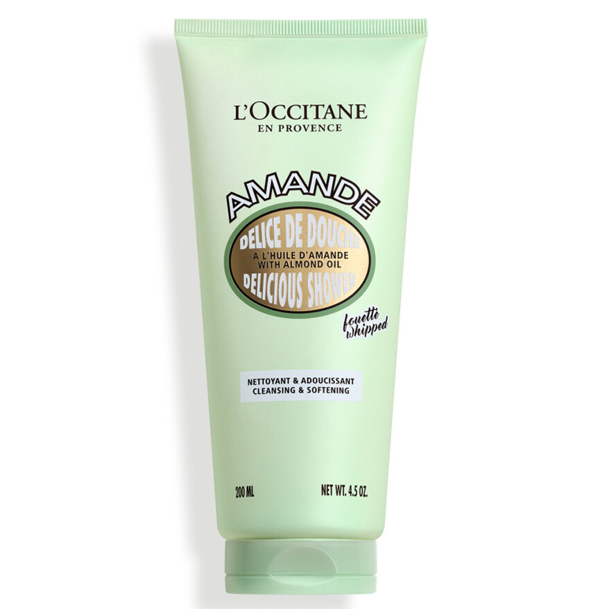 Gel de dus cremos cu migdale Almond Delicious Shower, 200 ml, L'Occitane